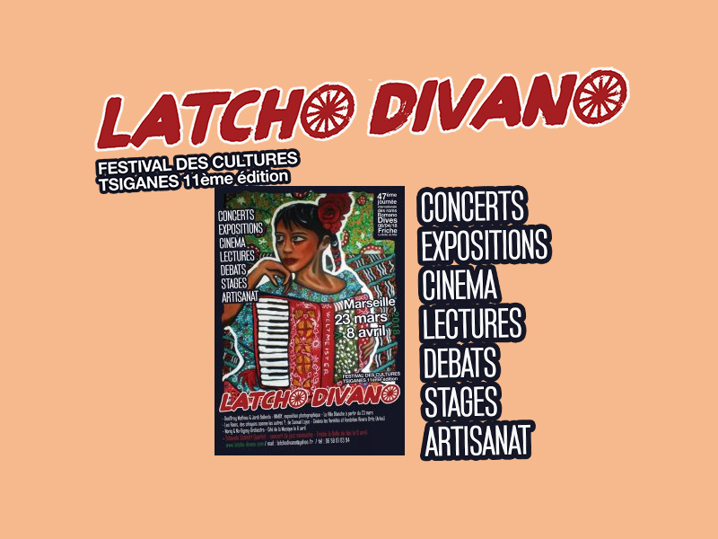 Affiche du Festival Latcho Divano